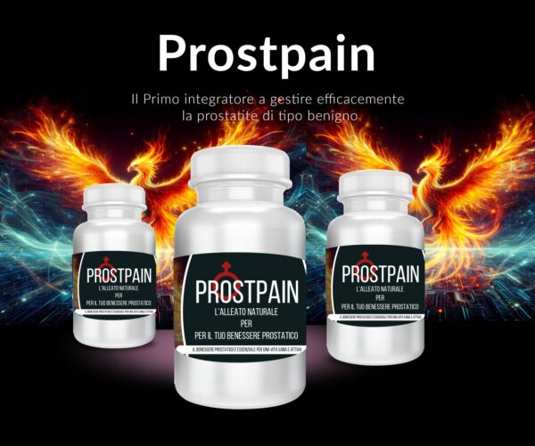 PROSTPAIN - Integratore per la prostata naturale - Il benessere prostatico naturale - prostata ingrossata - ipertrofia prostatica - Prostatite