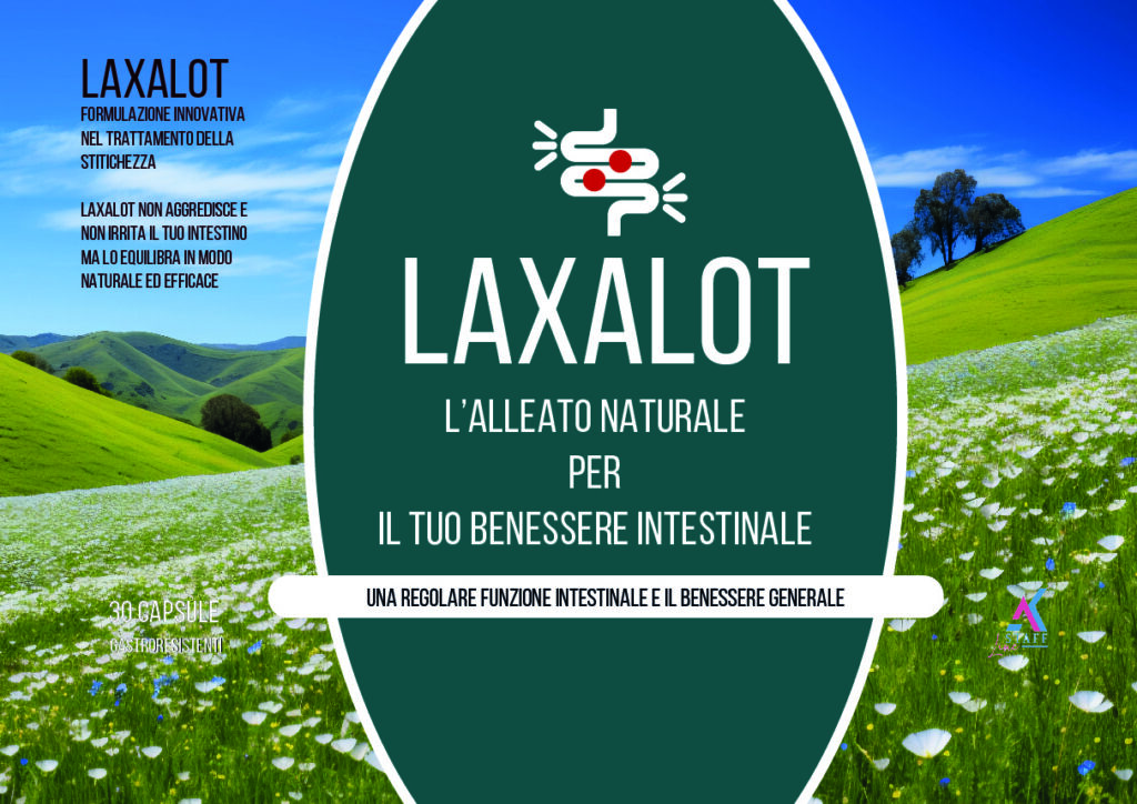 UNA REGOLARE FUNZIONE INTESTINALE E IL BENESSERE GENERALE, laxalot è il tuo integratore